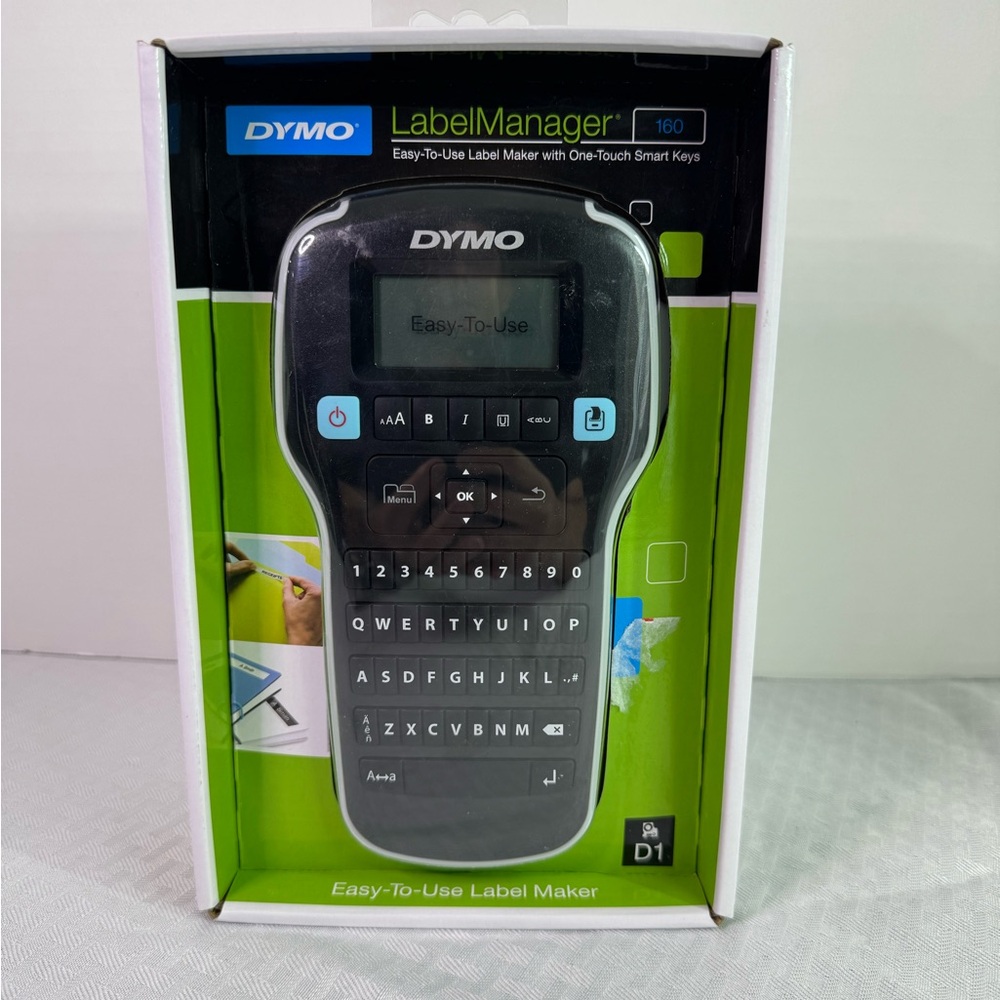 DYMO LabelManager 160 Black and Blue Label Maker